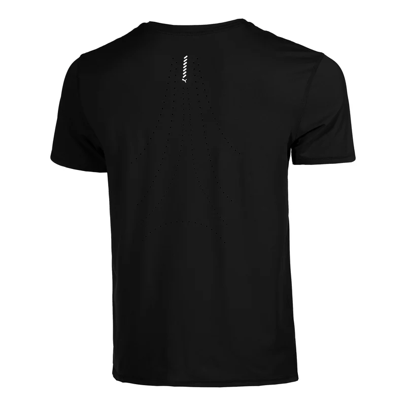 Run Cloudspun Laufshirt Herren-Schwarz