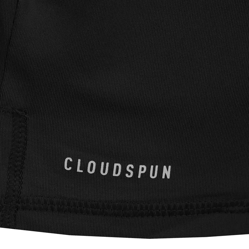 Run Cloudspun Laufshirt Herren-Schwarz