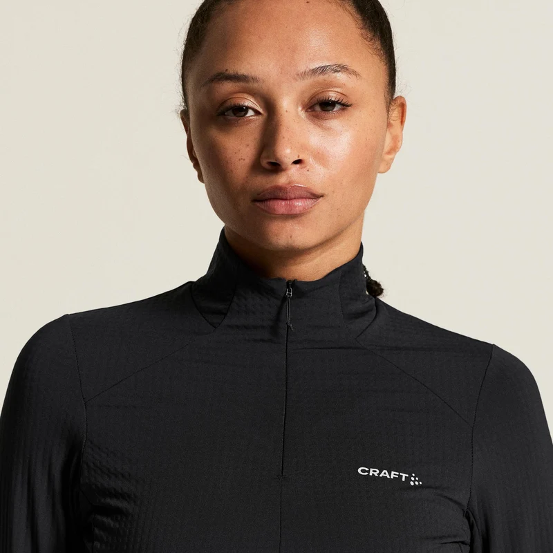 Gain Thermal Laufshirt Damen - schwarz