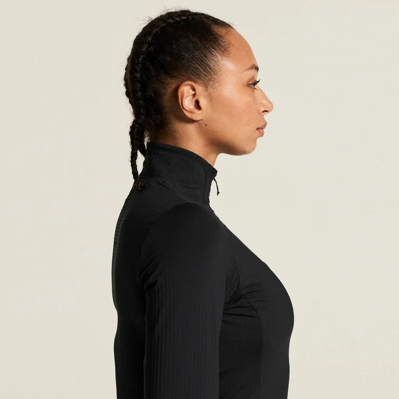 Gain Thermal Laufshirt Damen - schwarz