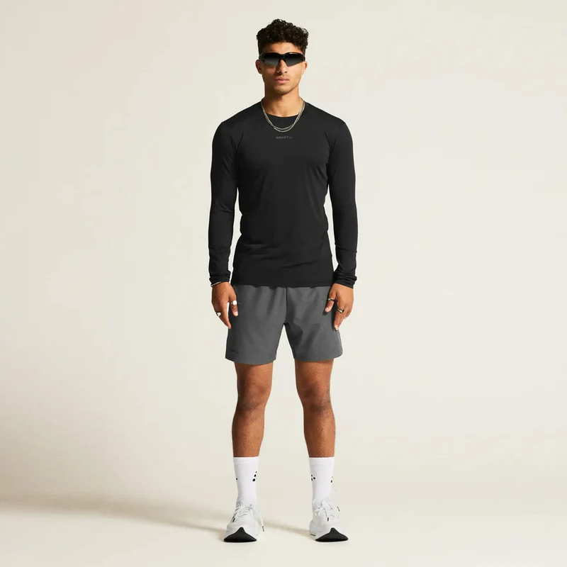 ADV Essence Laufshirt Herren - schwarz