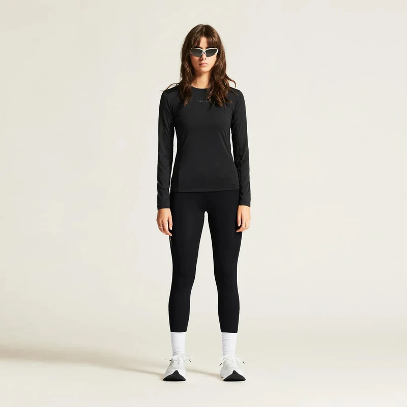 ADV Essence Laufshirt Damen - schwarz