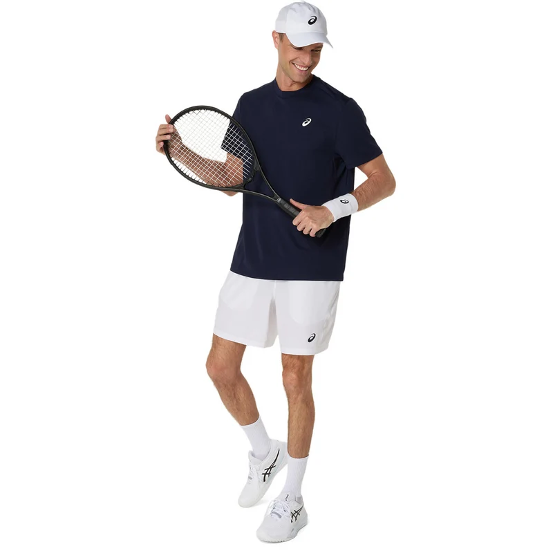 Court T-Shirt Herren-Dunkelblau