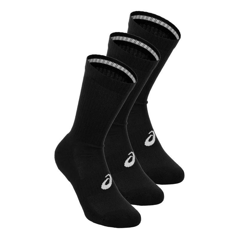 Tennissocken - 3er Pack Unisex-schwarz