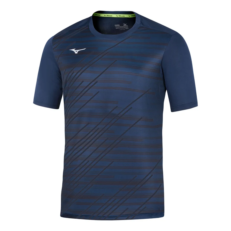 Team Chiba T-Shirt Herren-dunkelblau