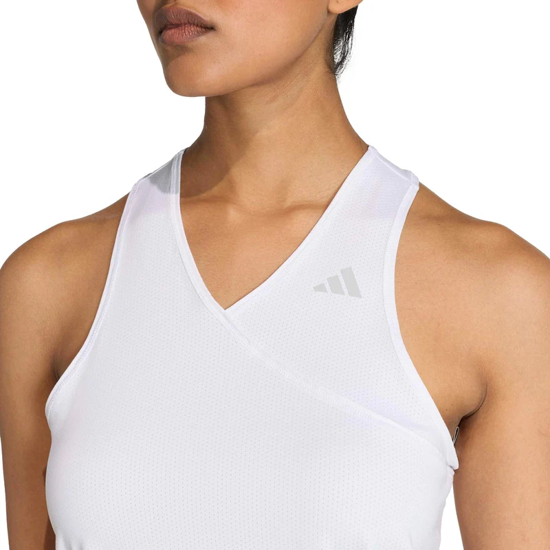 Club V-Neck Tank-Top Damen - weiß