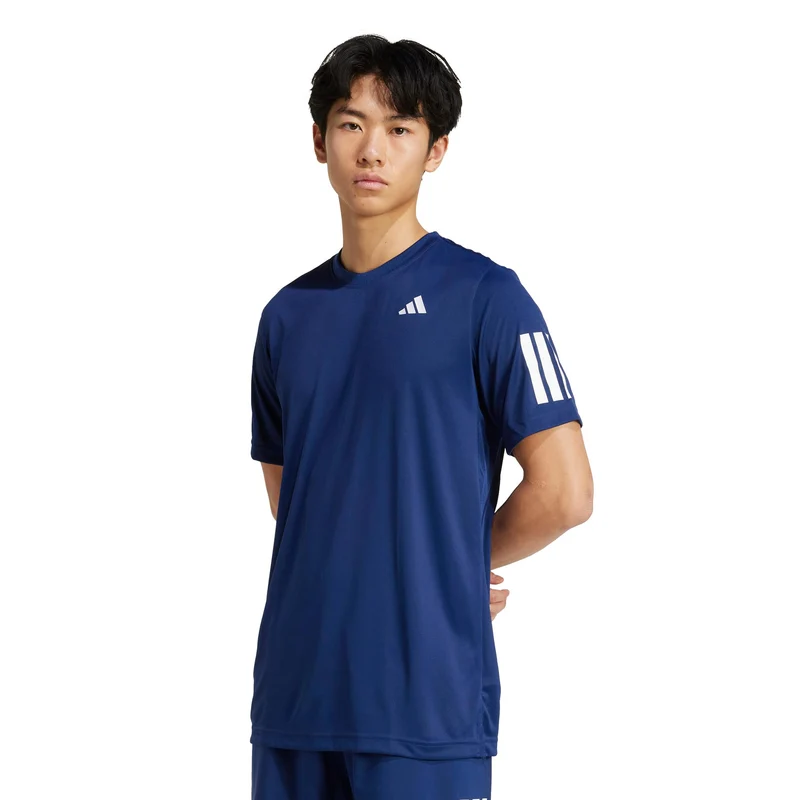 Club 3Stripes T-Shirt Herren-dunkelblau