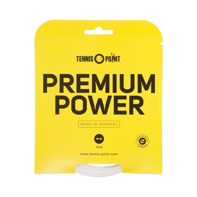 Premium Power Saitenset 12m-Weiß