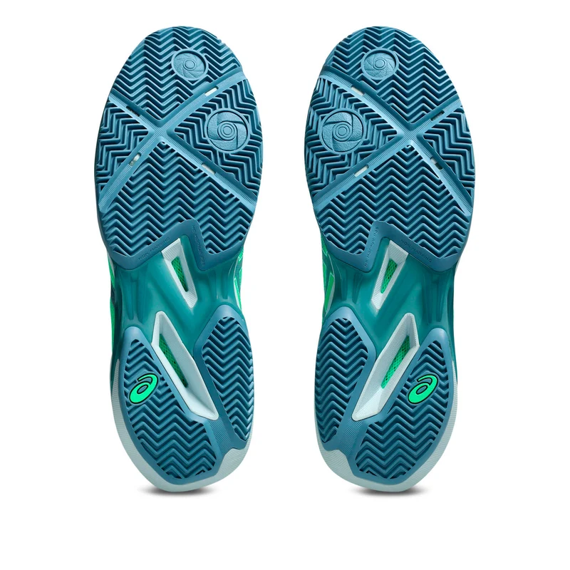 Sonicsmash FF Padelschuh Herren - neongrün, blaugrau