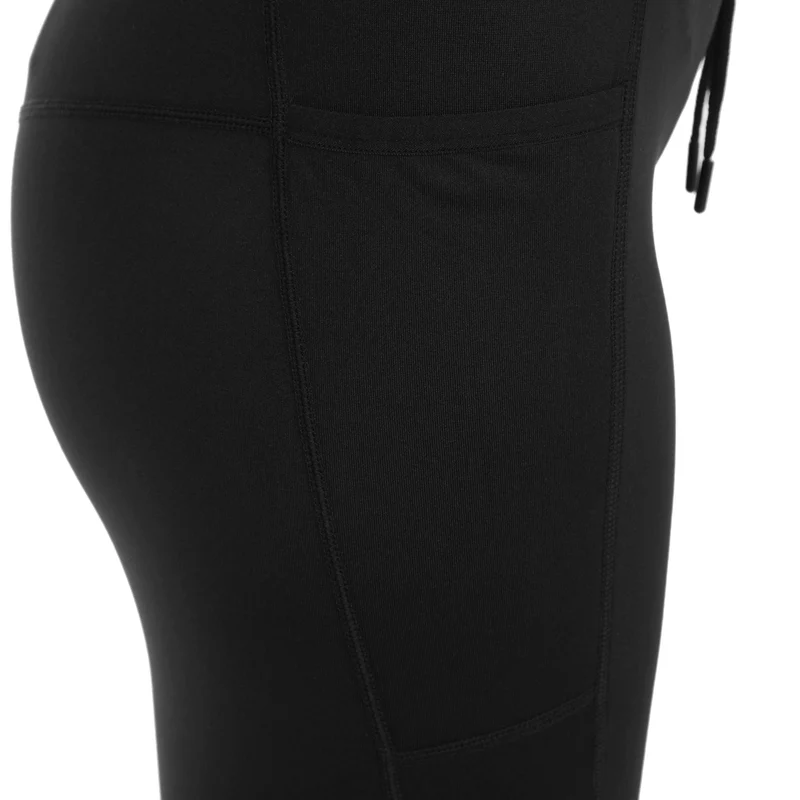 Feel the Vybe warm Lauftight Damen-schwarz