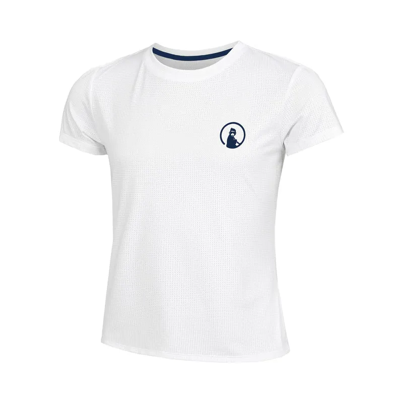 Retriever T-Shirt Mädchen-weiß