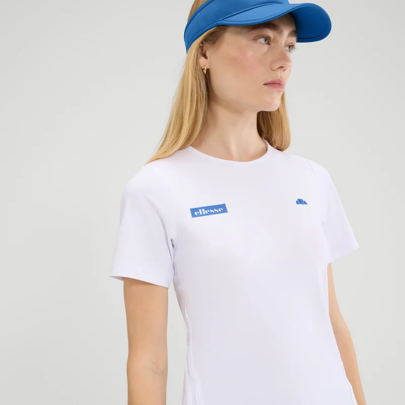 Farnese T-Shirt Damen-Weiß,Blau