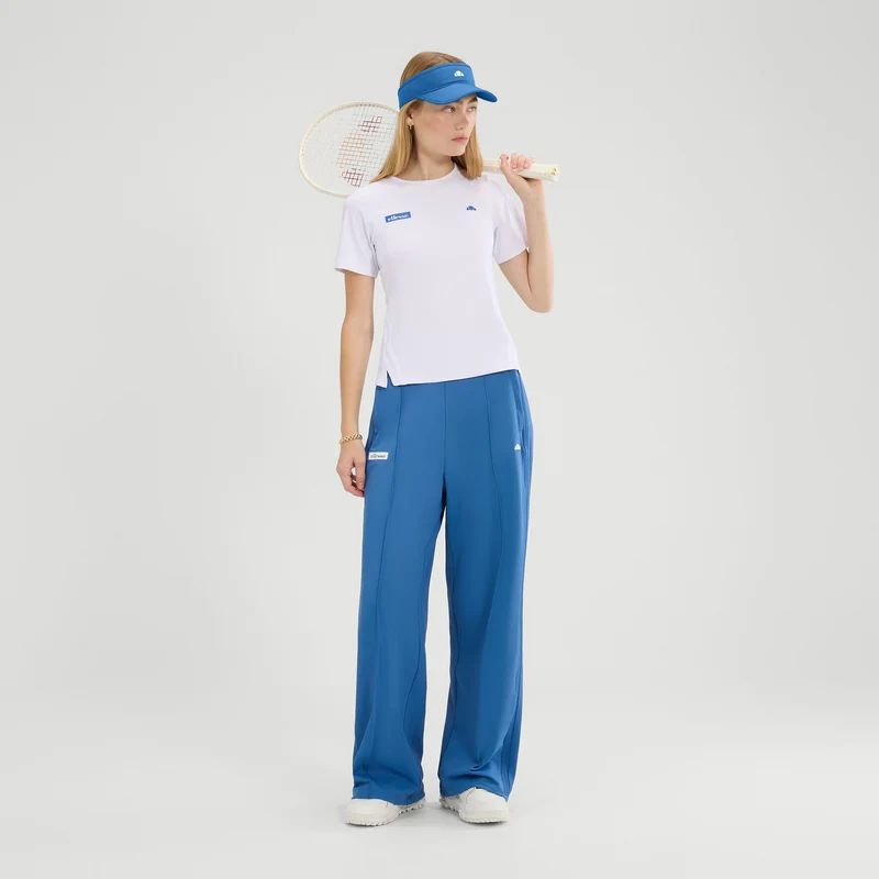 Farnese T-Shirt Damen-Weiß,Blau