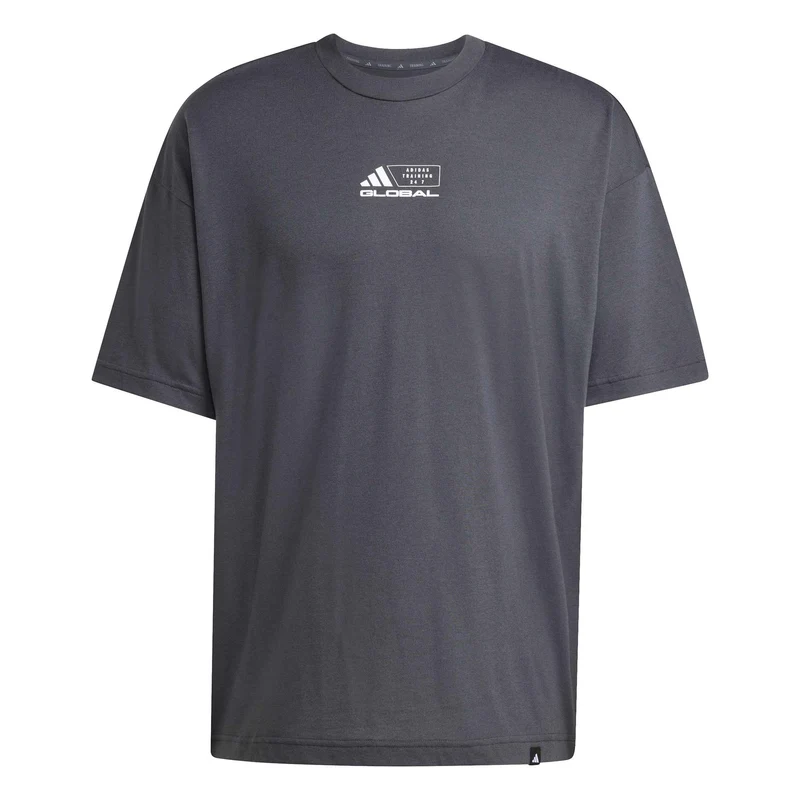 GFX Glob T-Shirt Herren-dunkelgrau