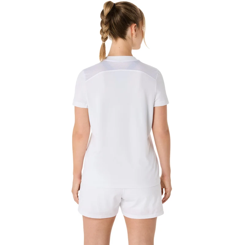 Court T-Shirt Damen - weiß