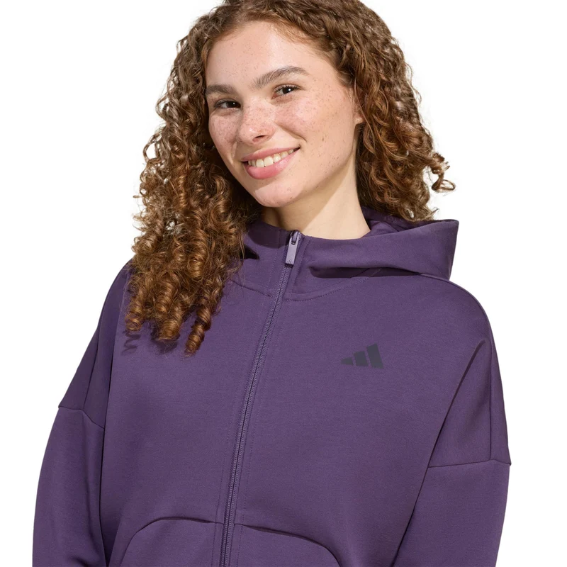 Fit SL Full-Zip Sweatjacke Damen-lila