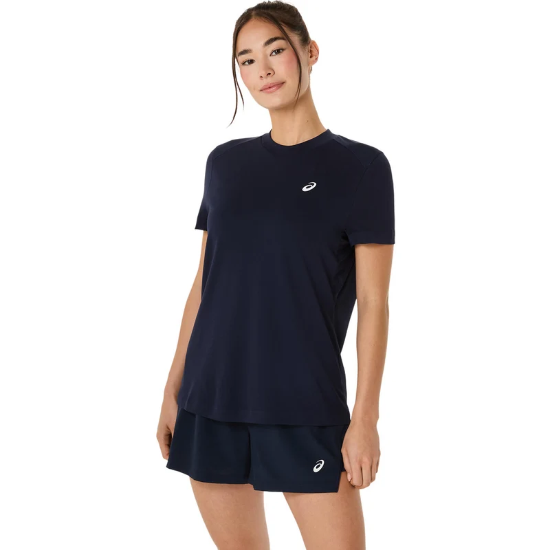 Court T-Shirt Damen - dunkelblau