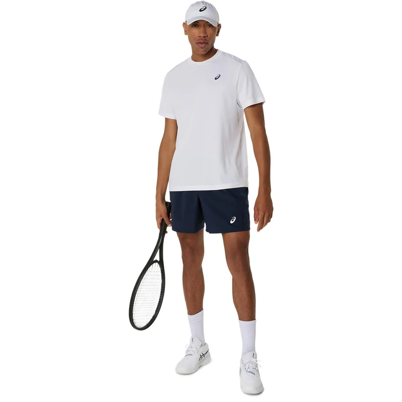 Court T-Shirt Herren-Weiß