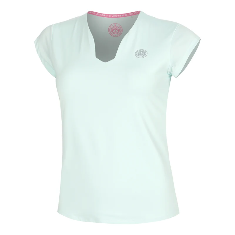 Freeze Out V-Neck T-Shirt Damen - mint