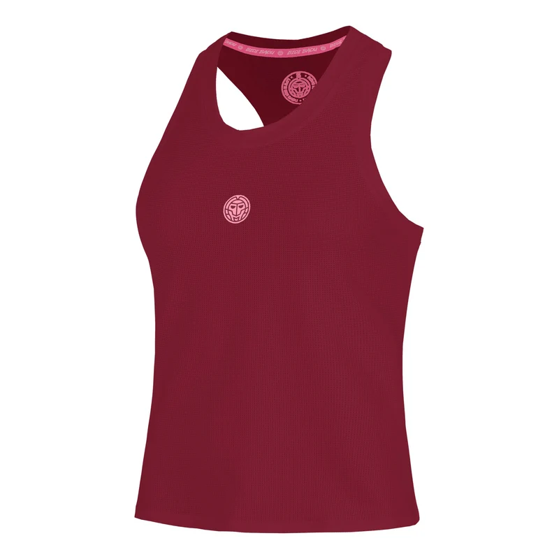 Freeze Out Racerback Printed Tank-Top Damen - dunkelrot