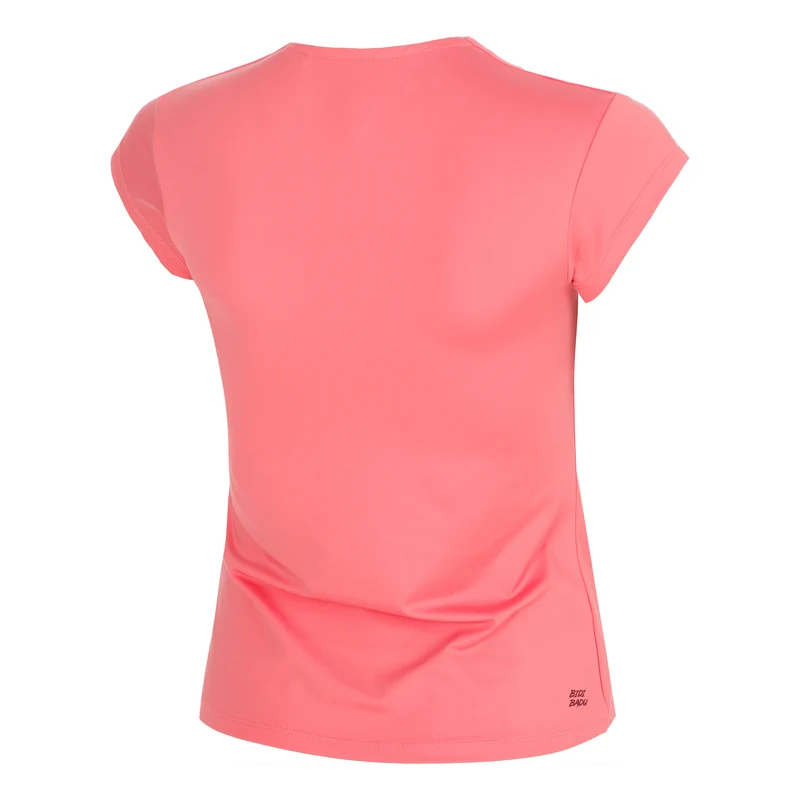 Freeze Out V-Neck T-Shirt Damen - pink