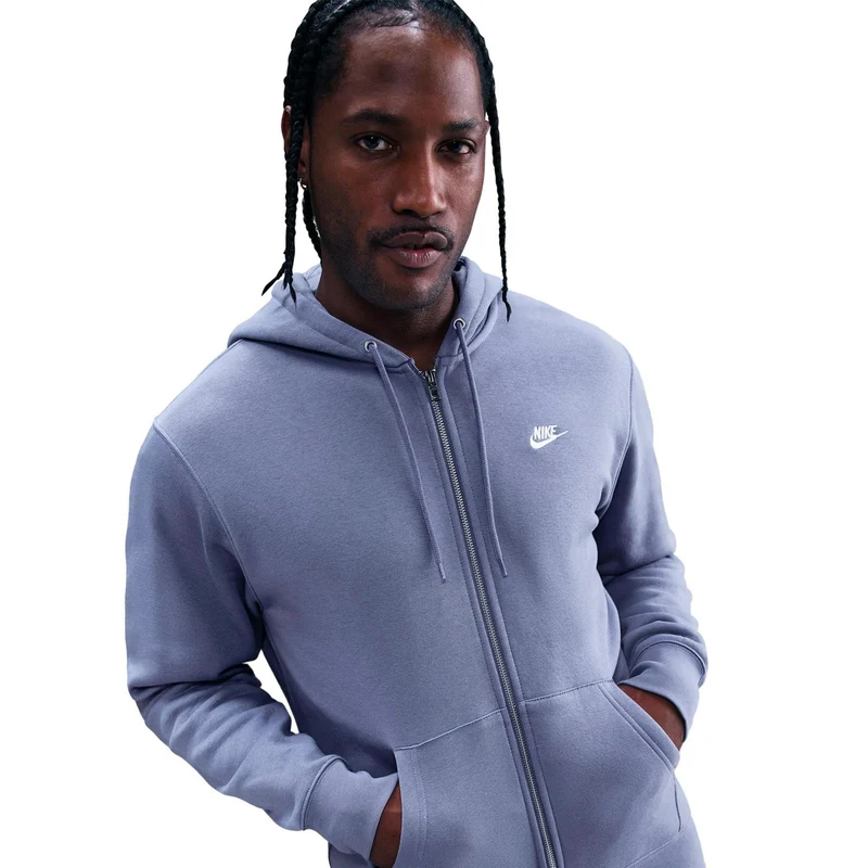 Club Bb Full-Zip Sweatjacke Herren - blau