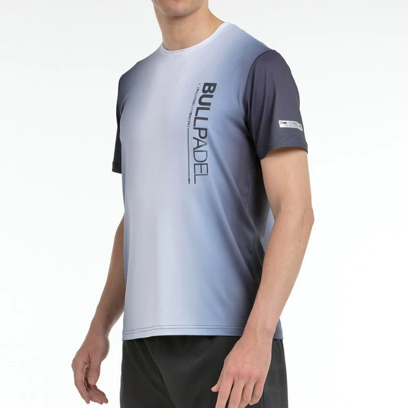 Muros T-Shirt Herren-Weiß,Dunkelgrau