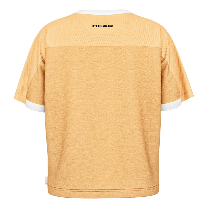 Play Tech T-Shirt Damen-Goldgelb
