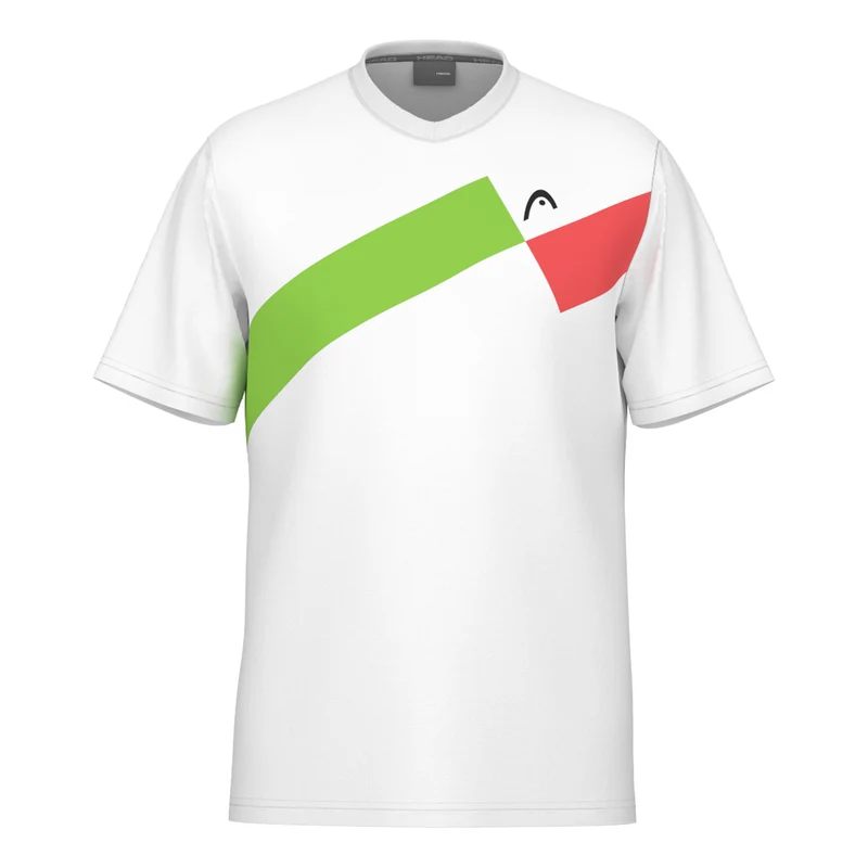 Topspin T-Shirt Herren-Weiß,Rot