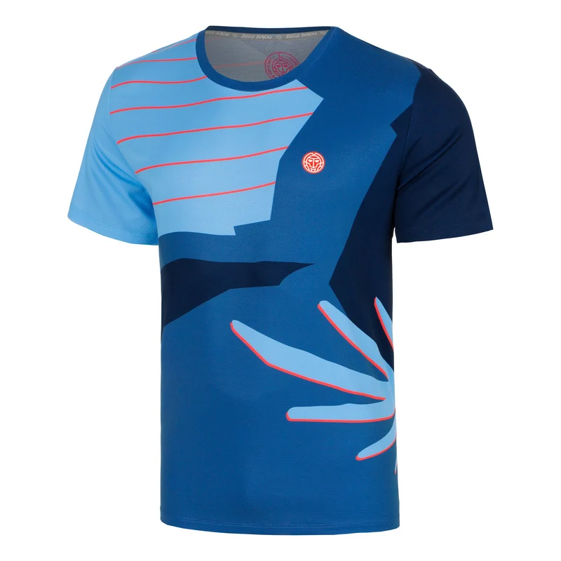 Hey Laguna T-Shirt Herren-blau, koralle