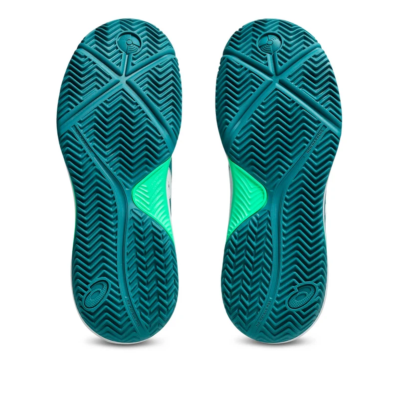 GEL-DEDICATE 8 PADEL GS Padelschuh Kinder-petrol, weiß