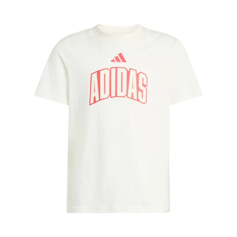Stadium Lettering T-Shirt Kinder - offwhite, rot