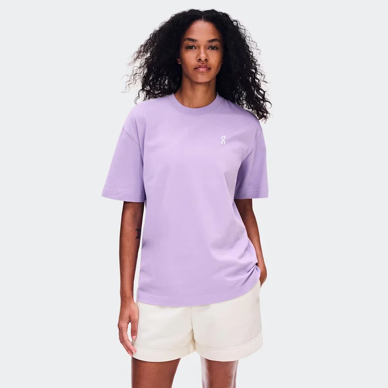Club Fade T-Shirt Damen - flieder