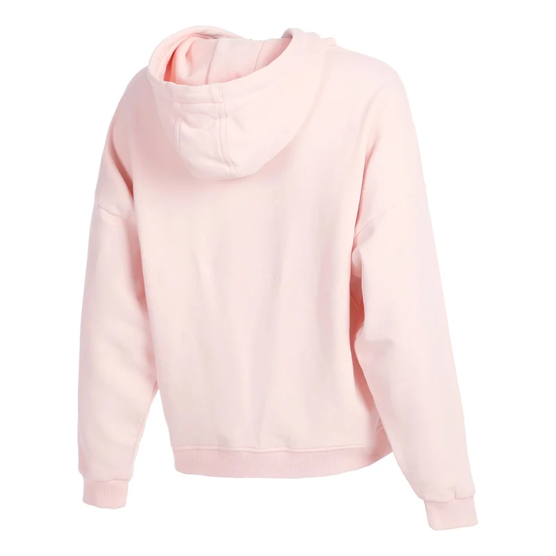 Endlessly Washed Out Oversize Hoody Damen-Rosa