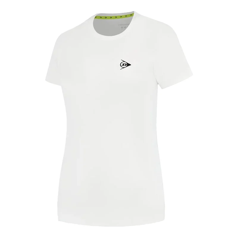 Club Crew T-Shirt Damen-Weiß