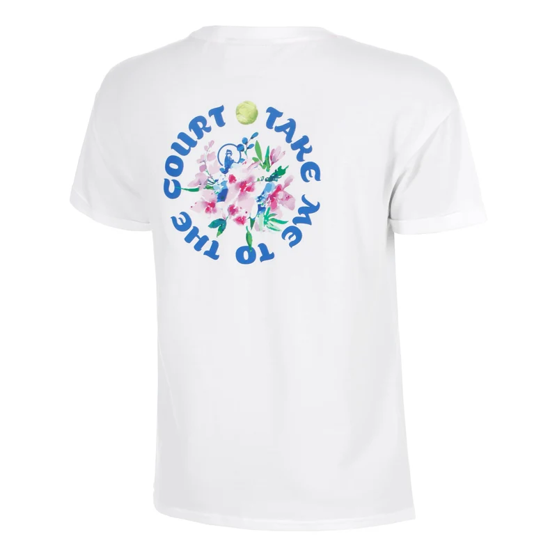 Crush TMTTC T-Shirt Damen-weiß, blau