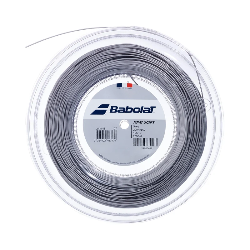 RPM Soft Saitenrolle 200m-Grau