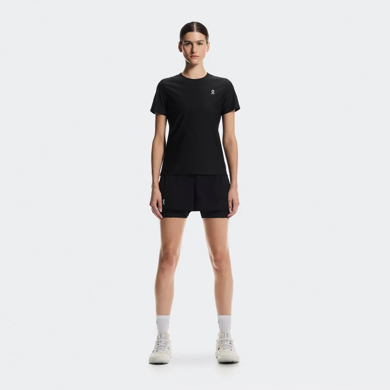 Court T-Shirt Damen - schwarz