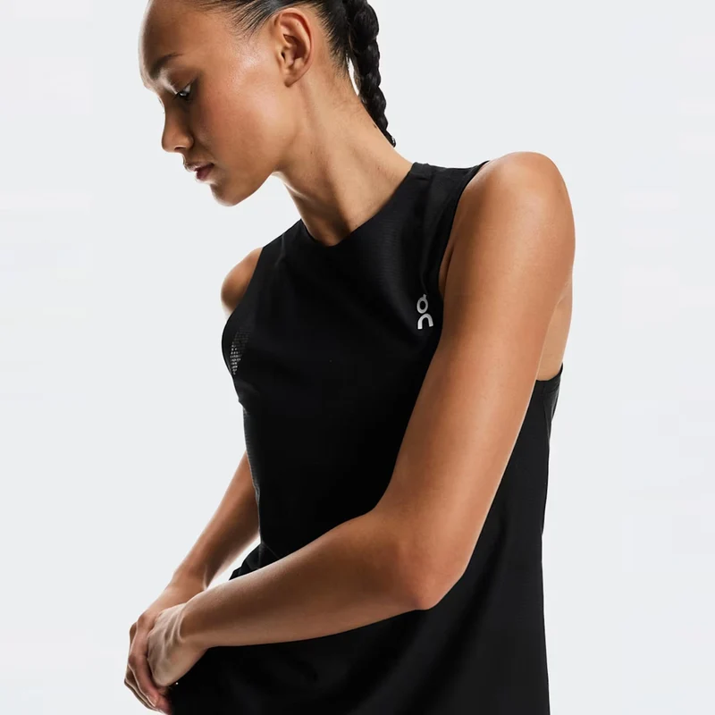 Court Tank-Top Damen - schwarz