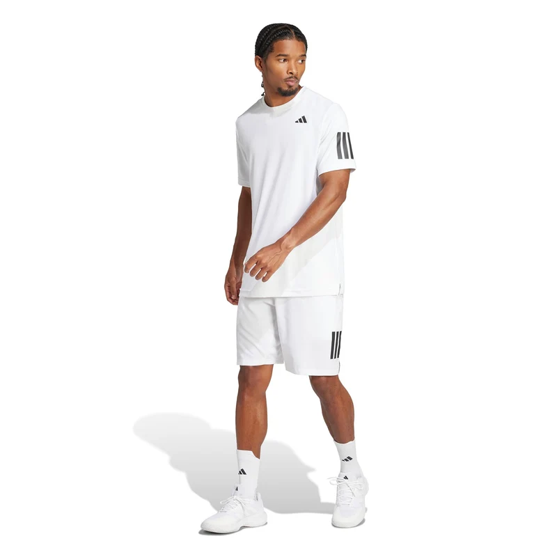 Club 3Stripes T-Shirt Herren-weiß