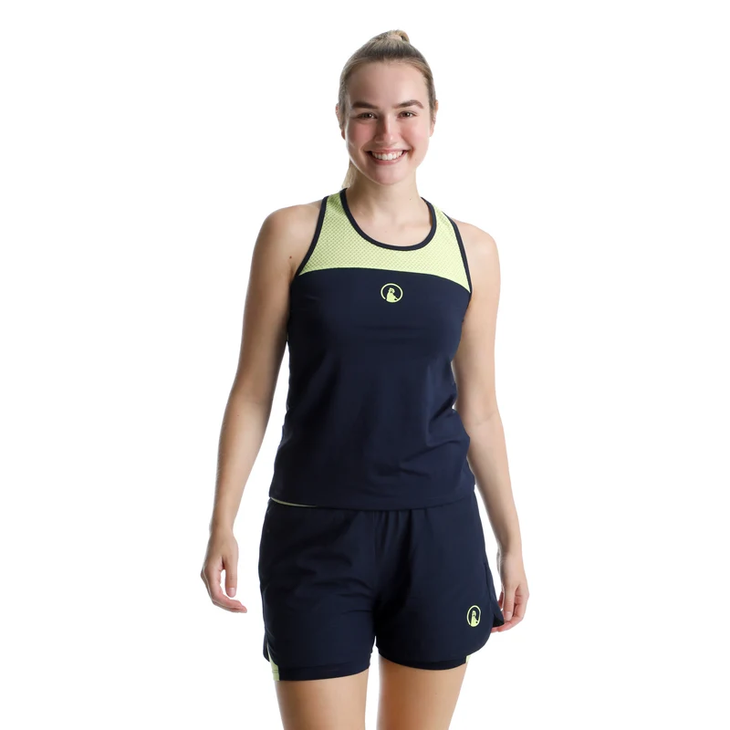Perspectives Racerback Tank-Top Damen-Dunkelblau