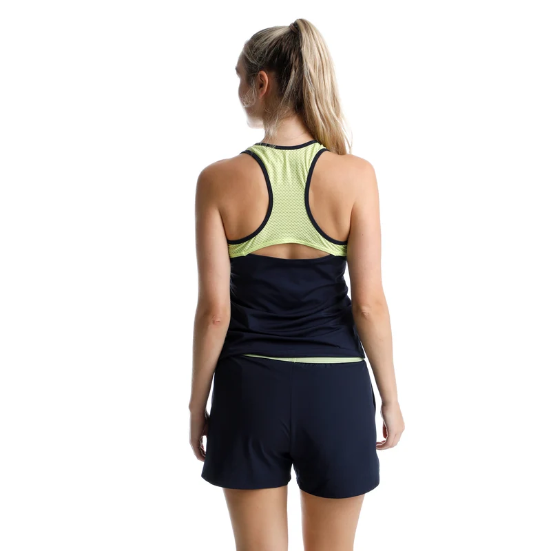Perspectives Racerback Tank-Top Damen-Dunkelblau