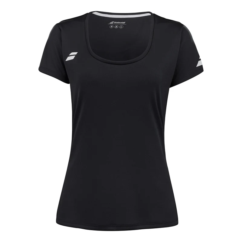 Play Cap Sleeve T-Shirt Damen-Schwarz