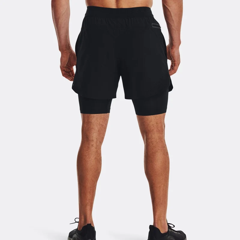 Vanish Elite 2in1 Shorts Herren-Schwarz