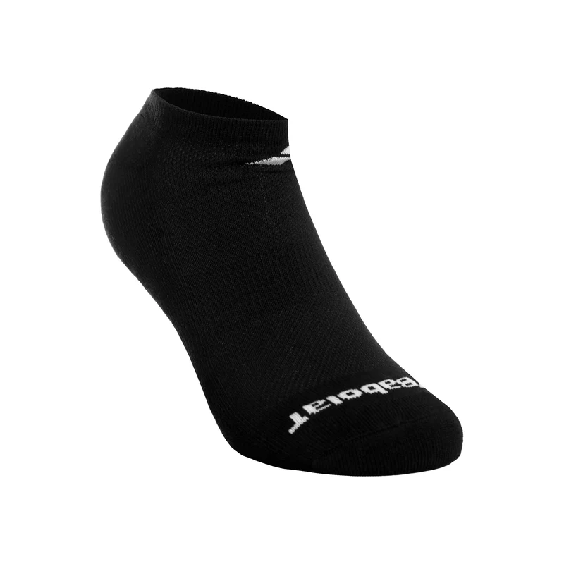 Invisible Tennissocken 3er Pack-Schwarz