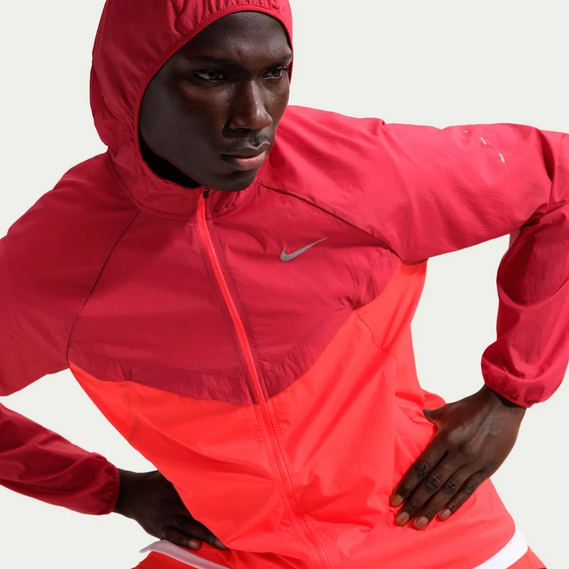 Stride Laufjacke Herren - rot, hellrot