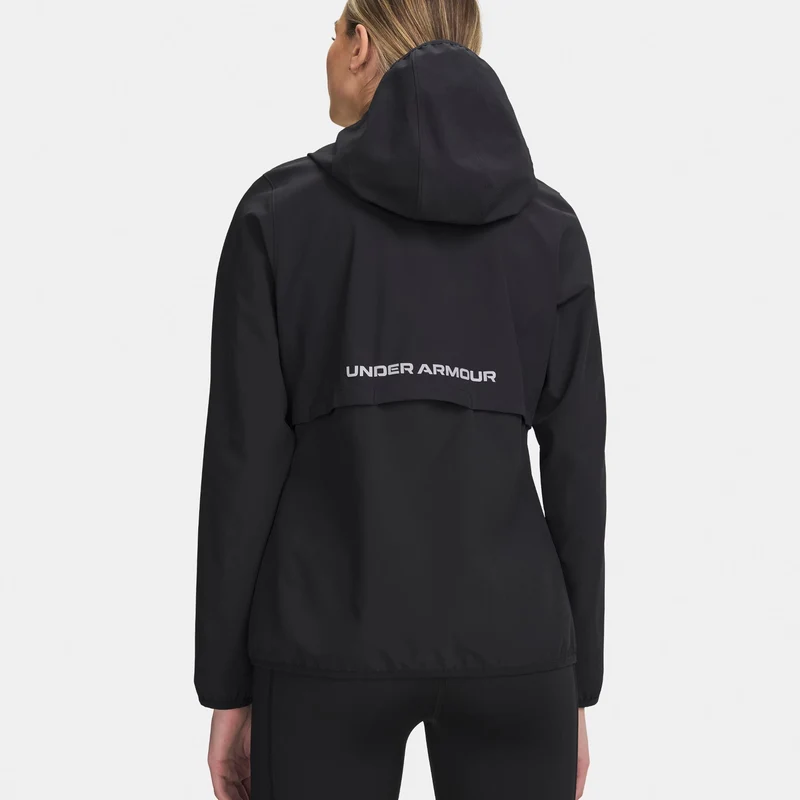 Velociti Storm Laufjacke Damen - schwarz, silber