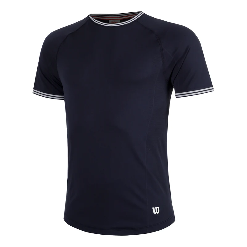 Court Performance Crew T-Shirt Herren-Dunkelblau