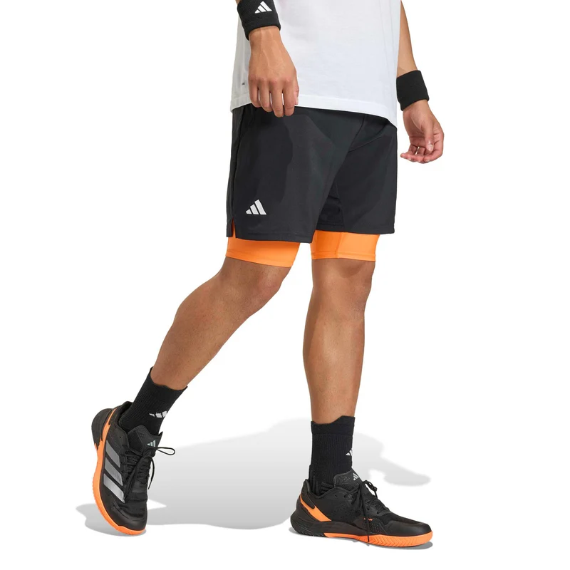 Club 2In1 Shorts Herren-schwarz, orange