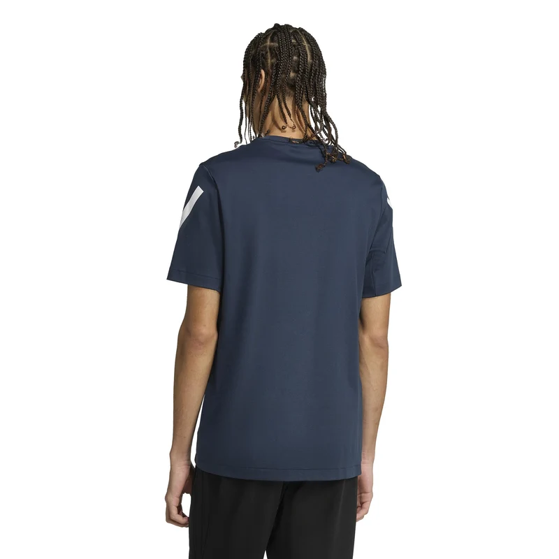 Z.N.E. T-Shirt Herren-Dunkelblau,Weiß